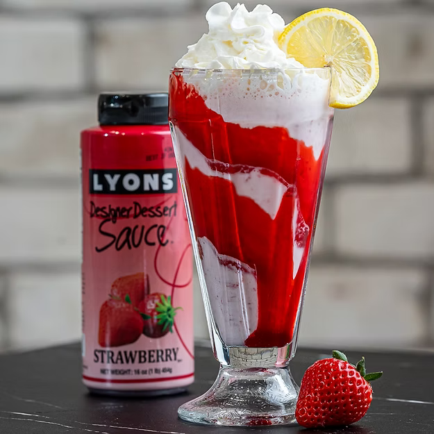 Strawberry Lemonade Milkshake