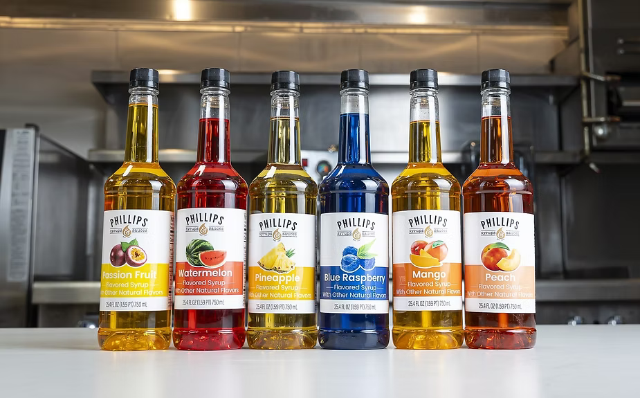 Lyons Magnus Expands Phillips Syrups & Sauces Portfolio with Six New Beverage Syrup Flavors and Refreshed Brand Identity