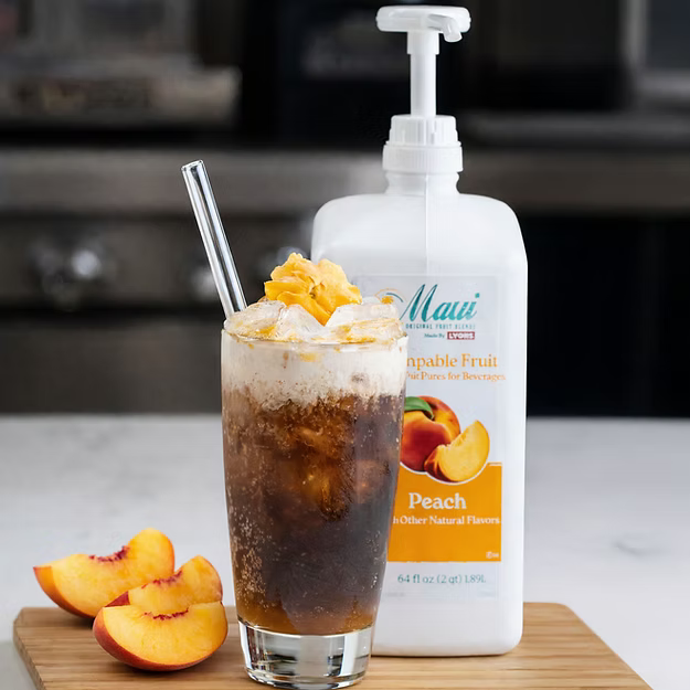Peachy Keen Dirty Soda