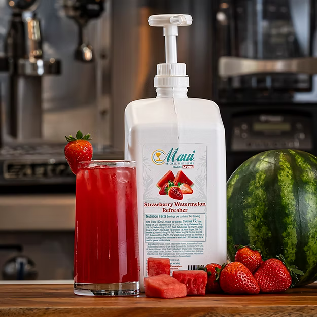 Strawberry Watermelon Lemonade Refresher