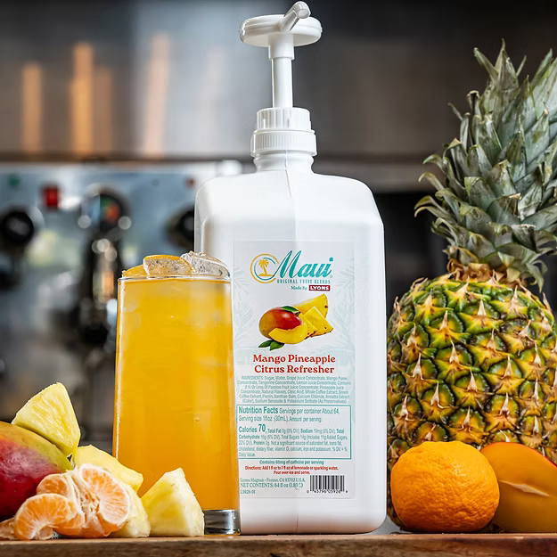 Mango Pineapple Citrus Sparkling Refresher
