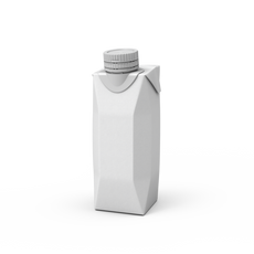 Medium white container